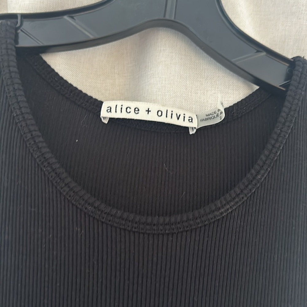 Alice + Olivia Pania Sleeveless Maxi Slit Side Dress - Picture 3 of 4